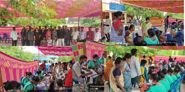 Medical camp At Tirumangalam - Pannur 